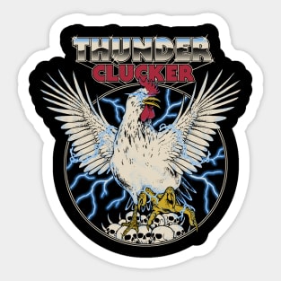 Thunder Clucker Sticker